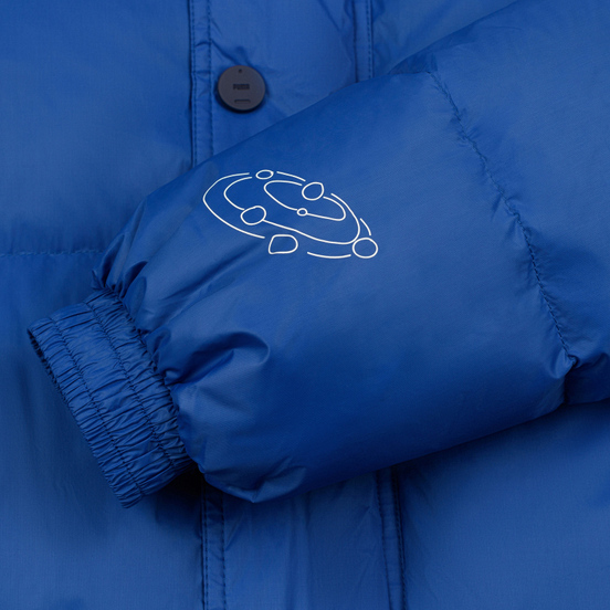 Мужской пуховик Puma x Tyakasha Down Galaxy Blue