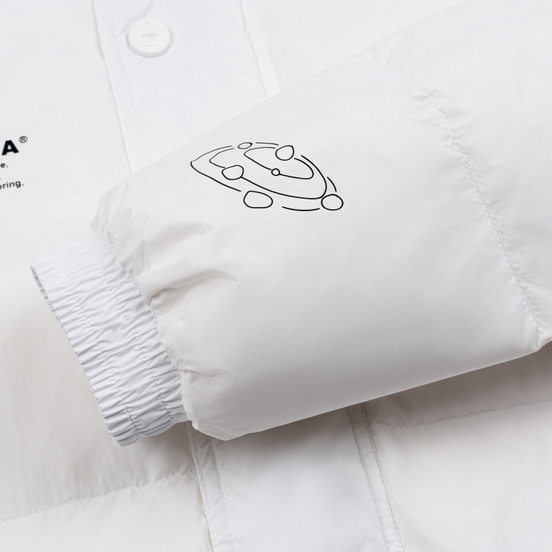 Мужской пуховик Puma x Tyakasha Down White
