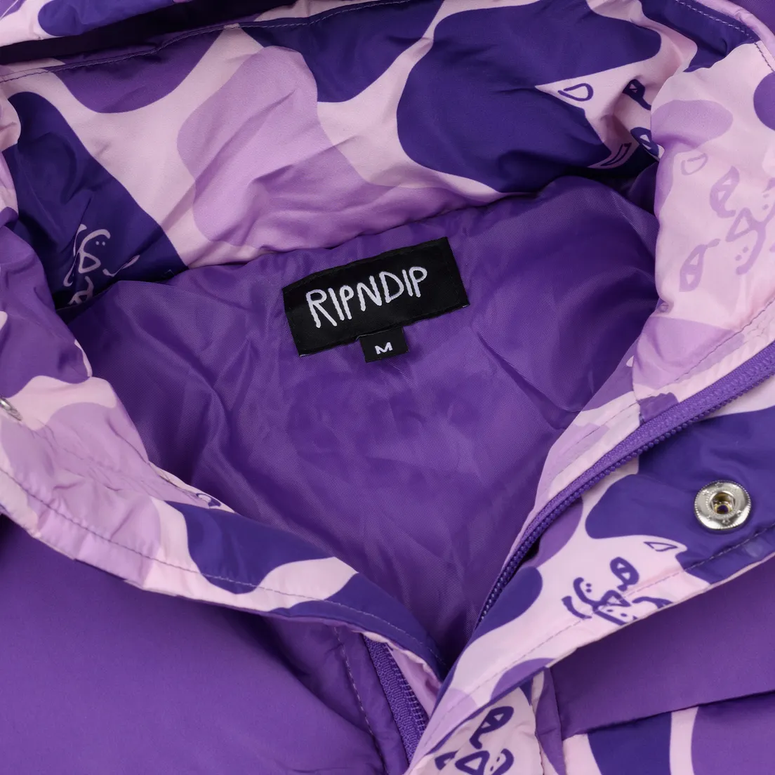 RIPNDIP Мужская куртка Nerm Camo Puffer