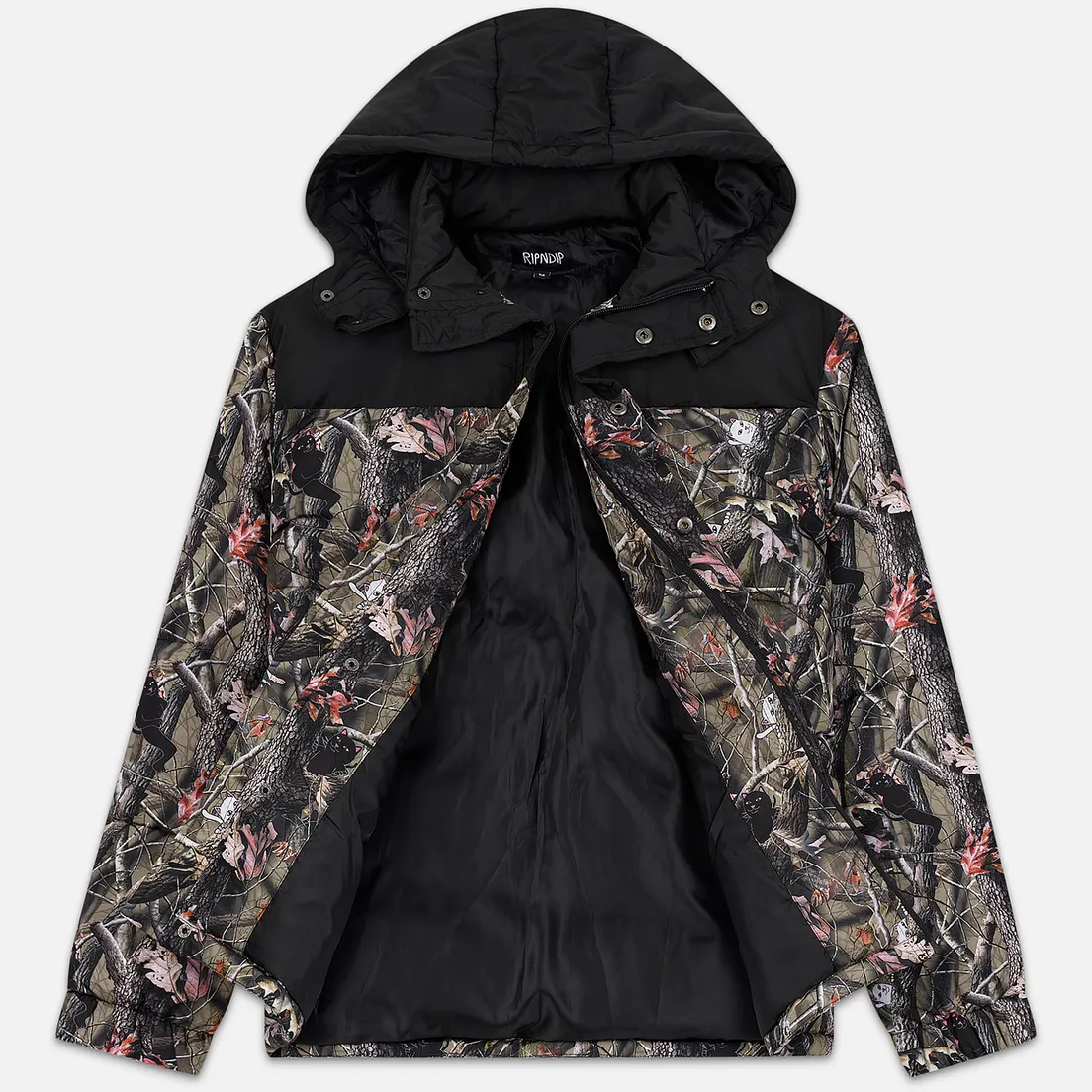 RIPNDIP Мужской пуховик Nerm & Jerm Tree Camo Puffer