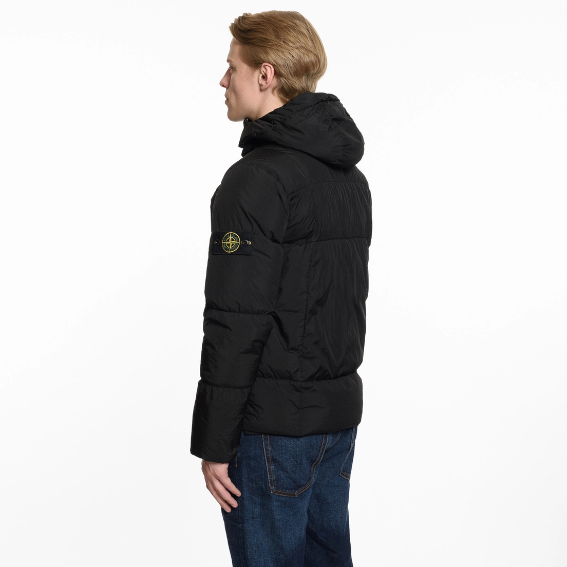 Stone Island Мужской пуховик Garment-Dyed Crinkle Reps Nylon Down