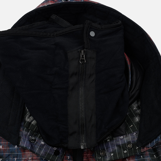 Мужской пуховик Stone Island Shadow Project DPM Chine Wool Long Black