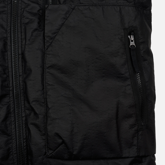 Мужской пуховик Stone Island Shadow Project Lasered Poly-Hide 2L Down Black