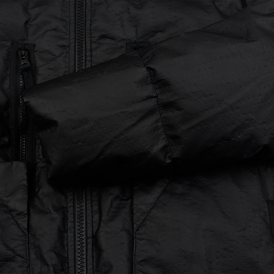 Мужской пуховик Stone Island Shadow Project Lasered Poly-Hide 2L Down Black