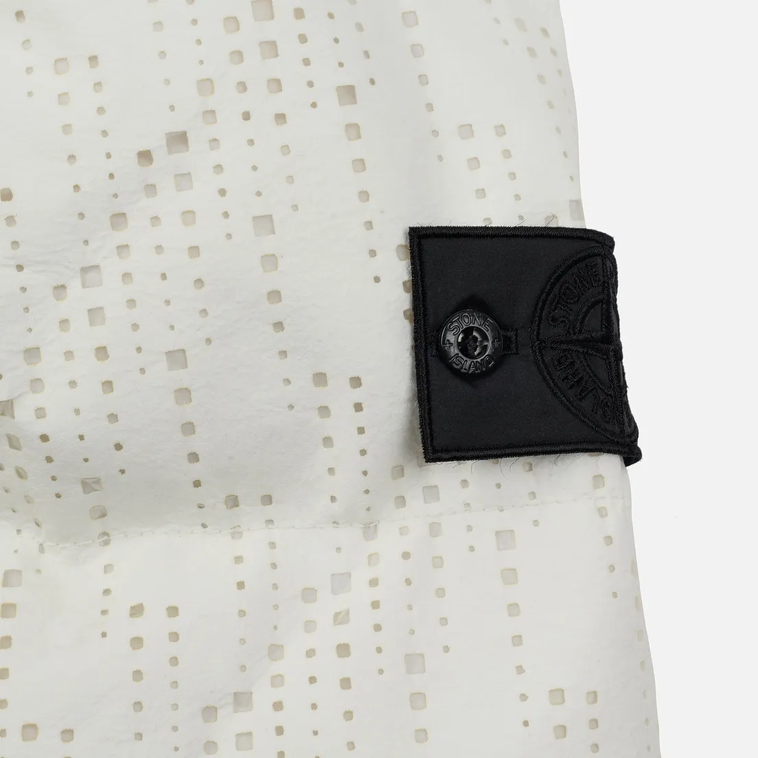 Stone Island Shadow Project Мужской пуховик Lasered Poly-Hide 2L Down