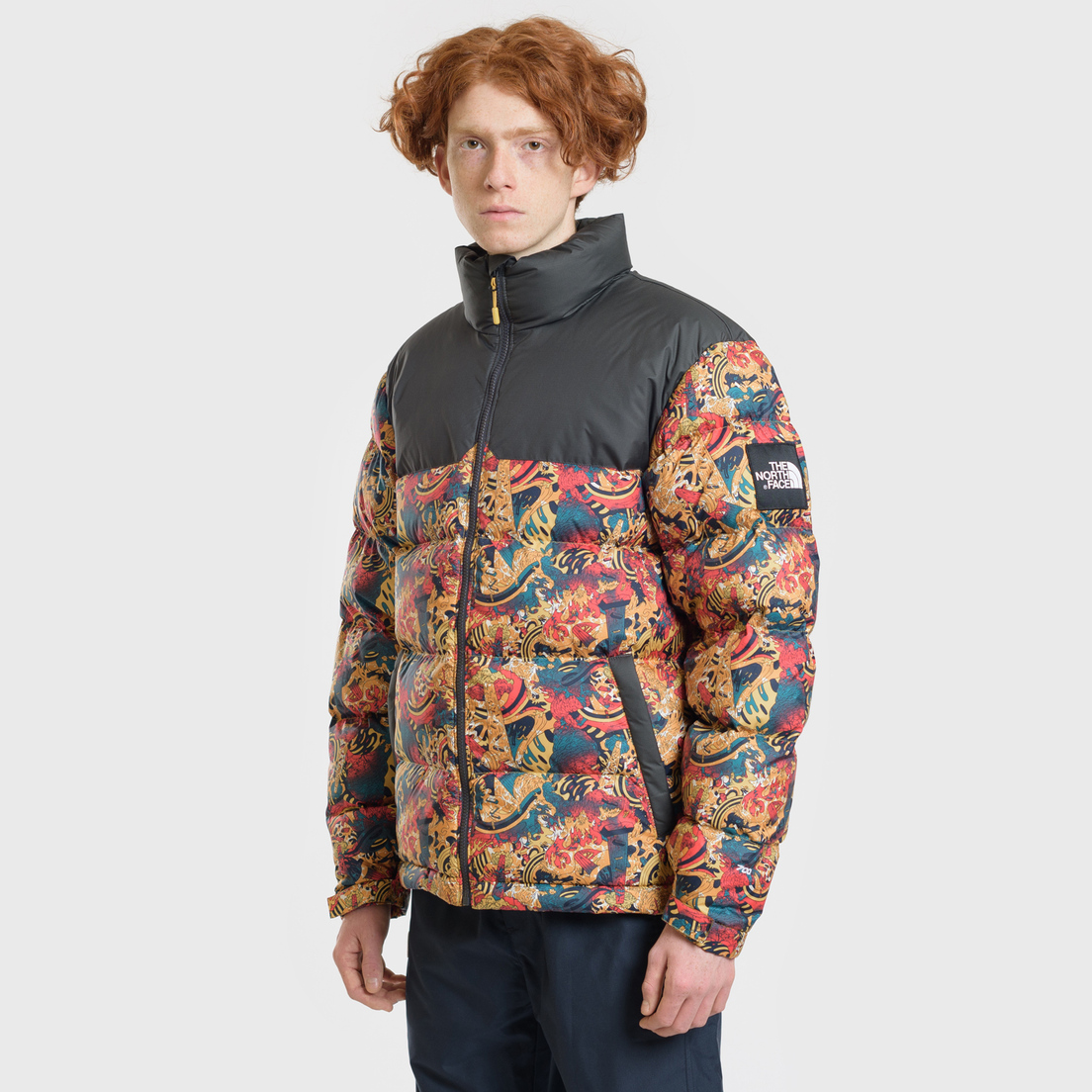 north face leopard yellow genesis