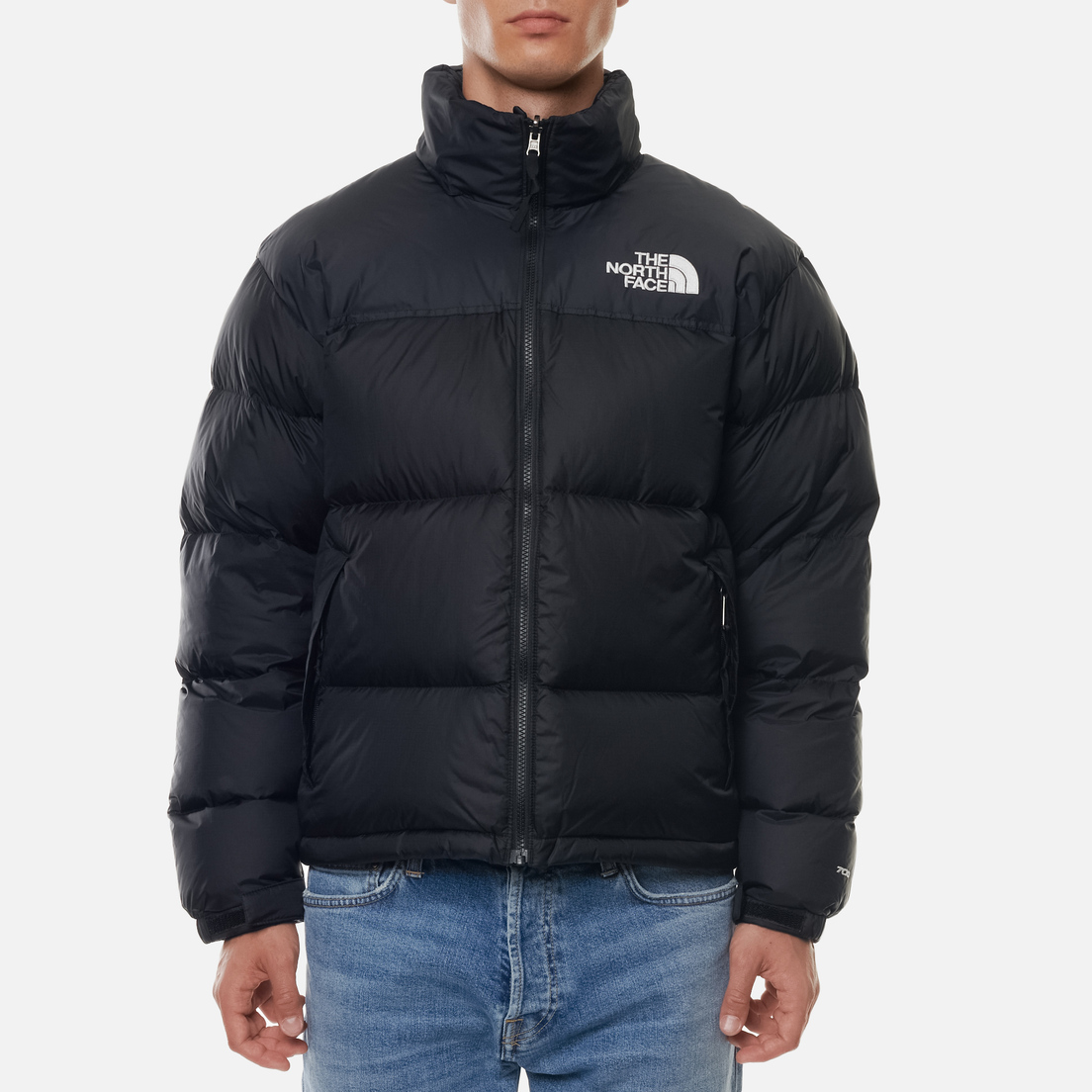 all black north face nuptse