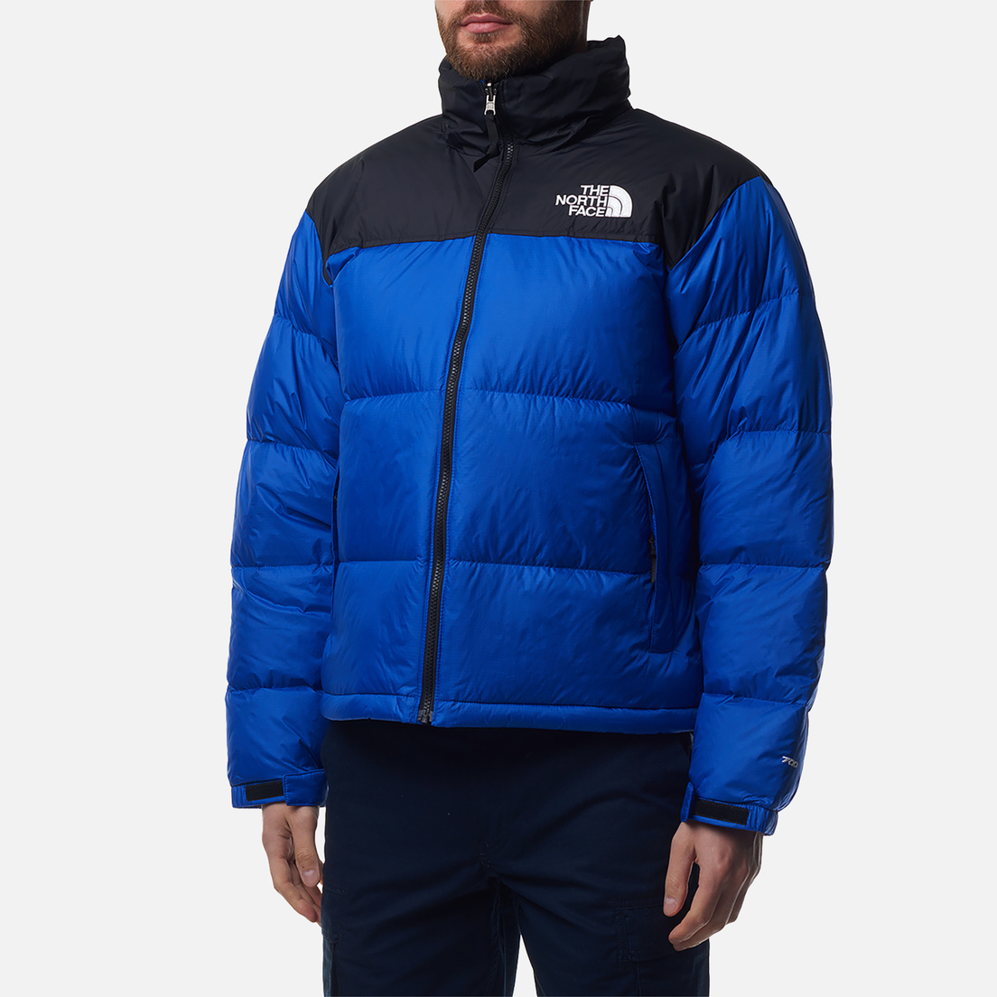 North face 700 puffer blue on sale