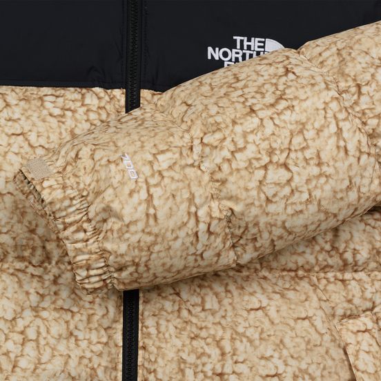 Мужской пуховик The North Face 1996 Retro Nuptse TNF White Sherpa Print