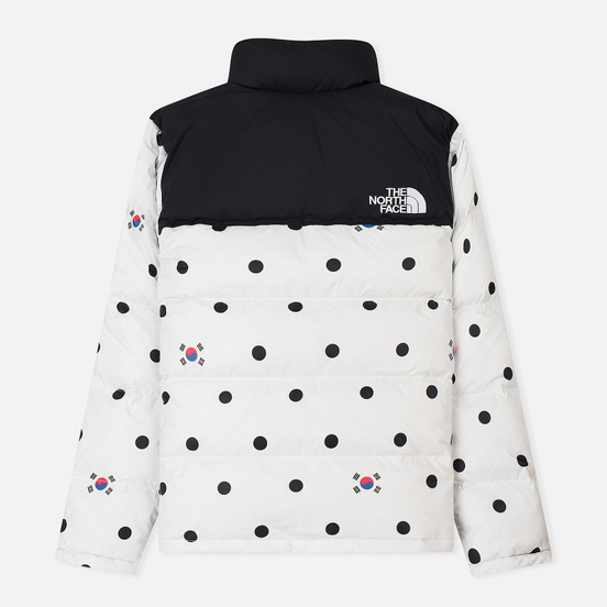 Мужской пуховик The North Face IC Nuptse Vapour Grey/Dot Print