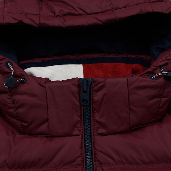 Мужской пуховик Tommy Jeans Essential Down Regular Fit Burgundy