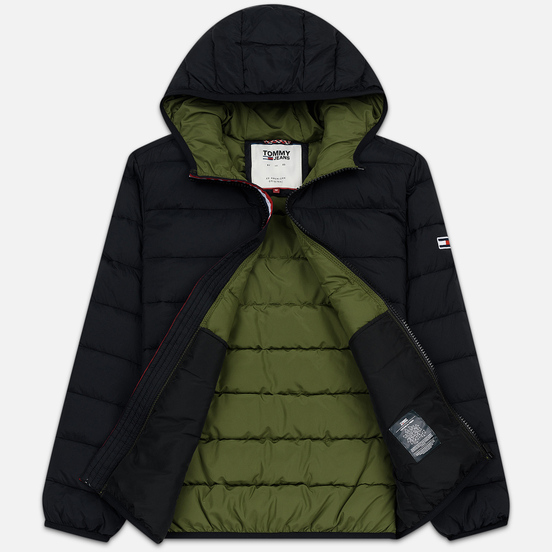 Мужской пуховик Tommy Jeans Essential Hooded Padded Black
