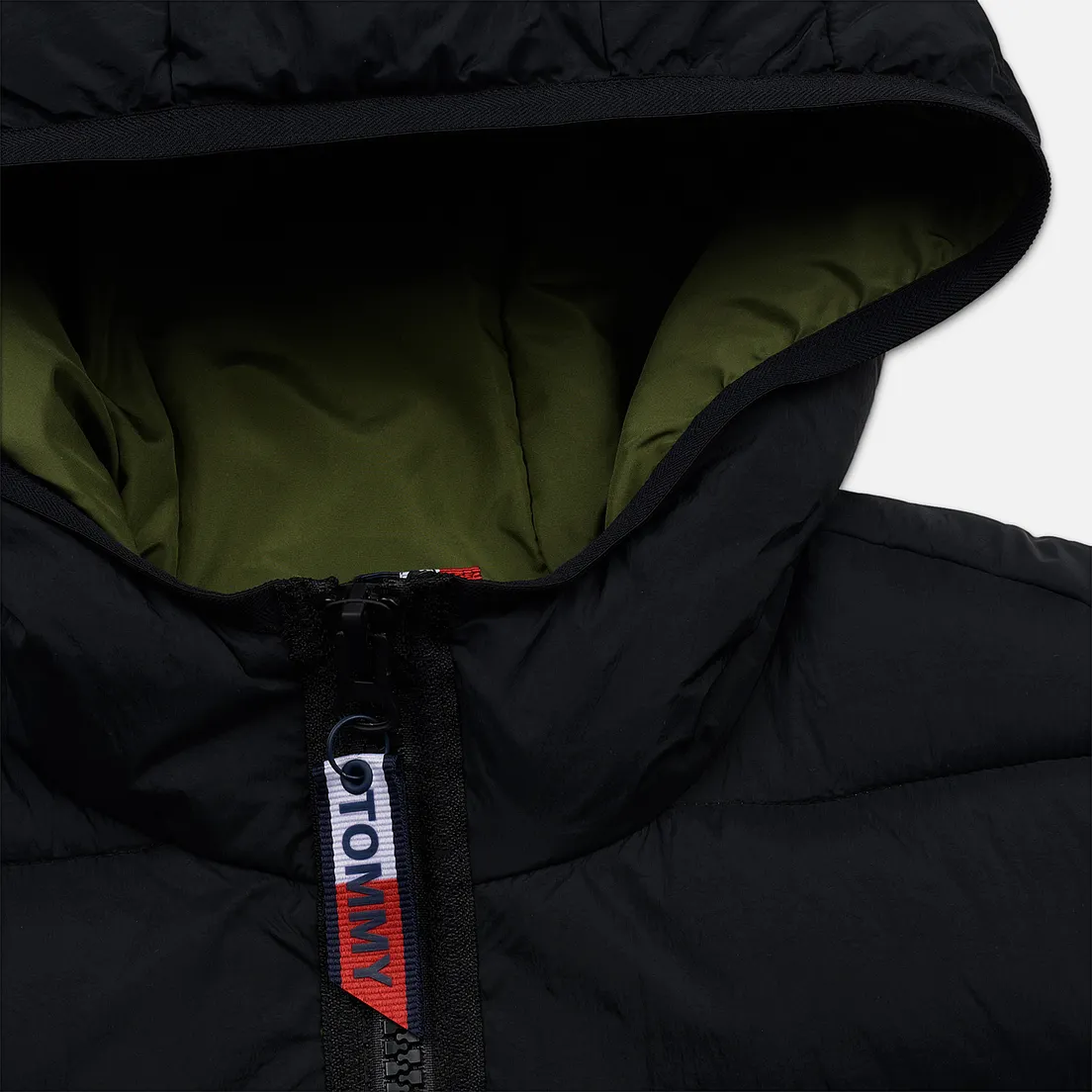 Tommy Jeans Мужской пуховик Essential Hooded Padded