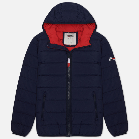 Мужской пуховик Tommy Jeans Essential Hooded Padded DM0DM07365CBK