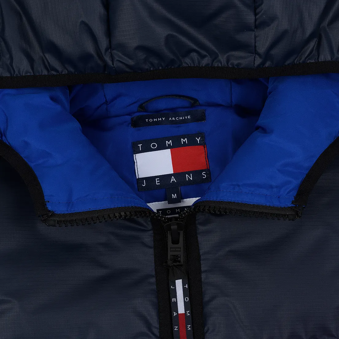 Tommy Jeans Мужской пуховик Flag Puffer Popover