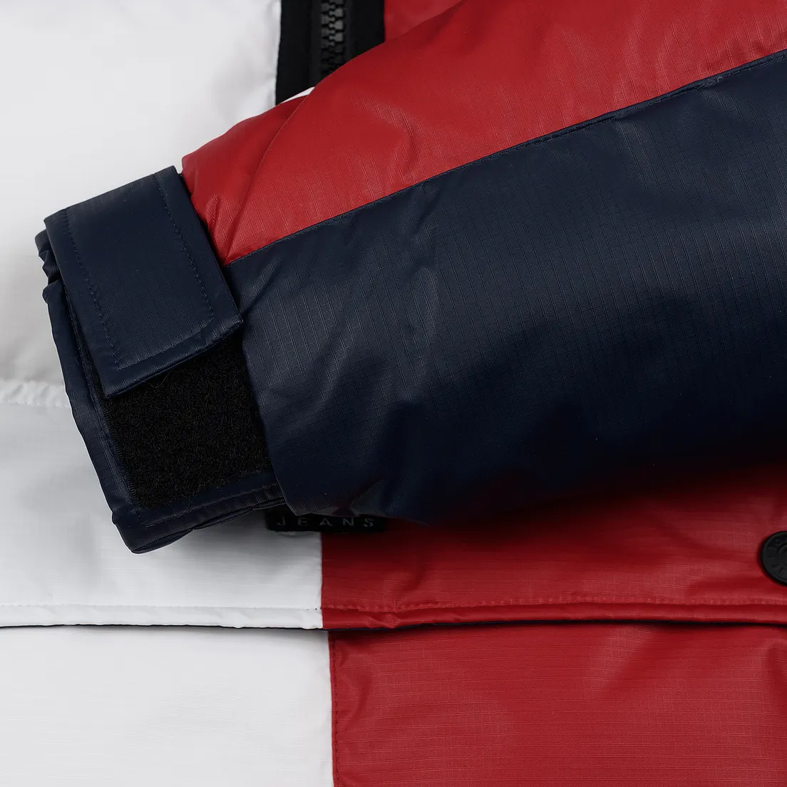 Tommy Jeans Мужской пуховик Flag Puffer Popover