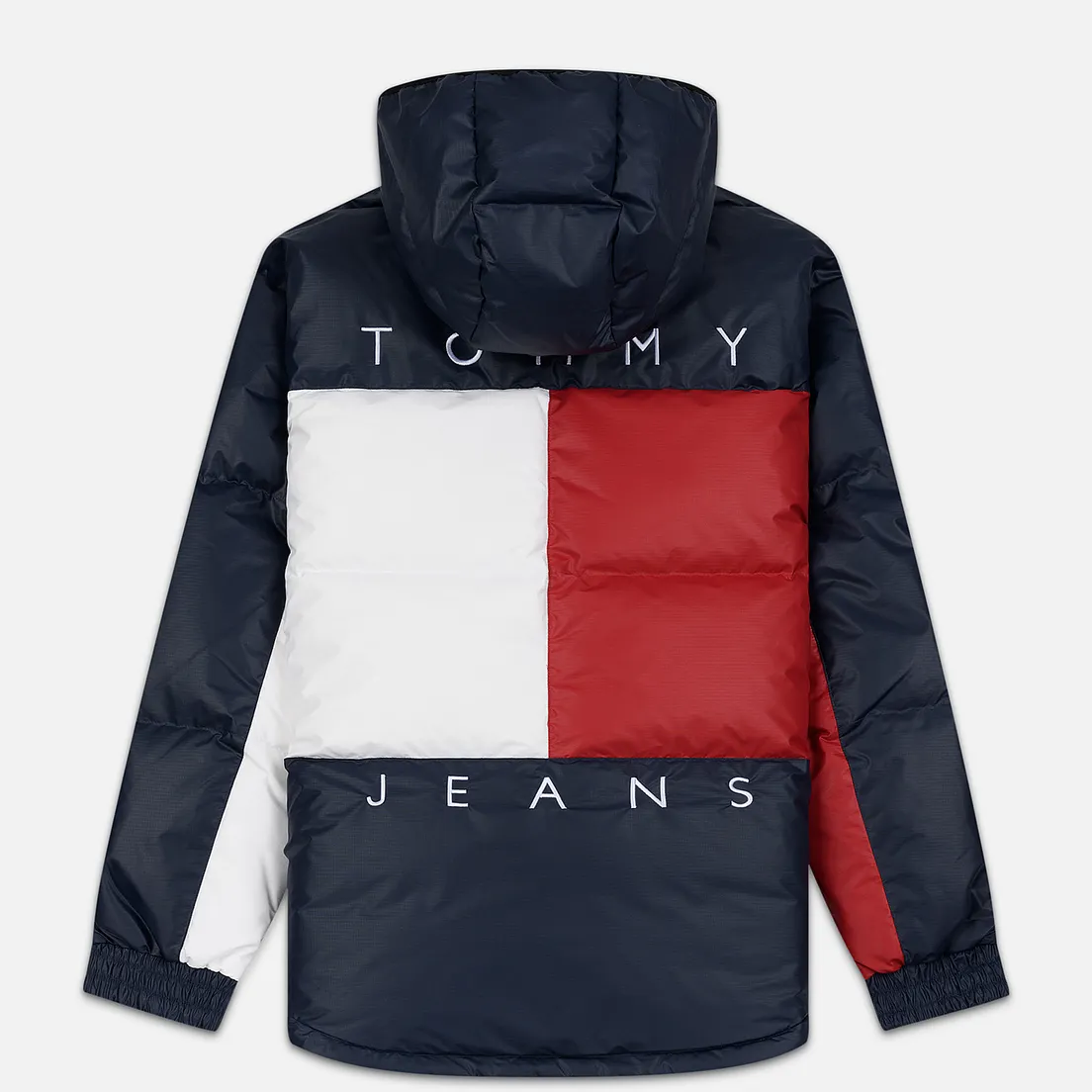 Tommy Jeans Мужской пуховик Flag Puffer Popover