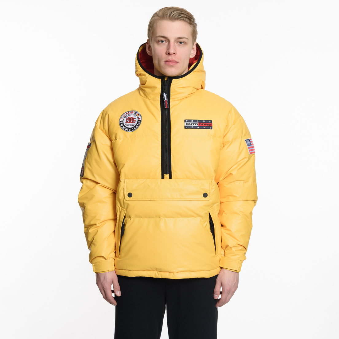 Tommy Jeans Мужской пуховик Popover Puffer Expedition 6.0