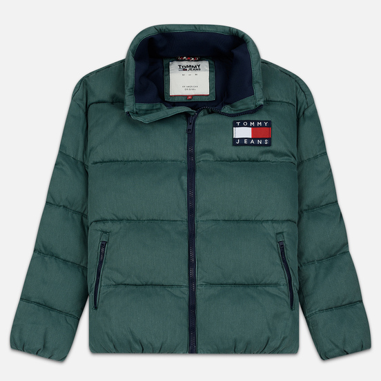 Мужской пуховик Tommy Jeans Washed Padded Atlantic Deep