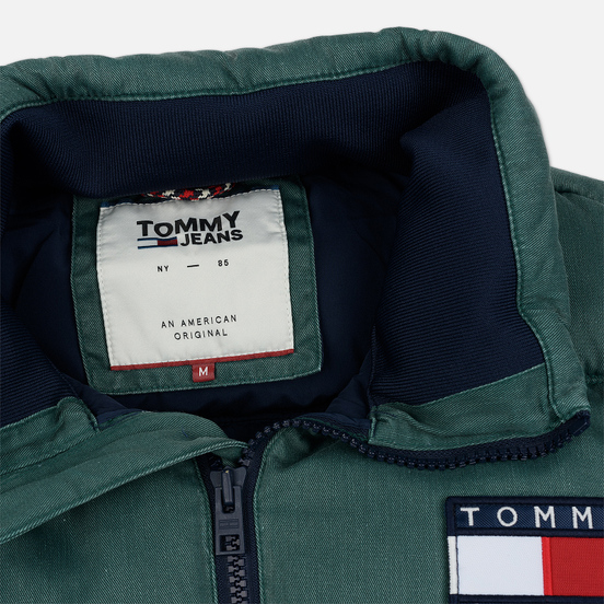 Мужской пуховик Tommy Jeans Washed Padded Atlantic Deep