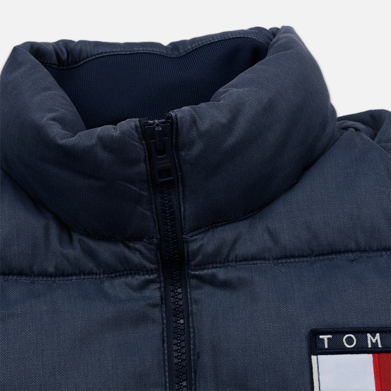 Мужской пуховик Tommy Jeans Washed Padded Black Iris