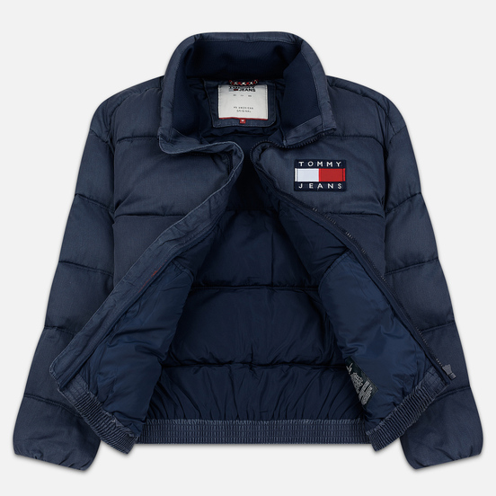 Мужской пуховик Tommy Jeans Washed Padded Black Iris