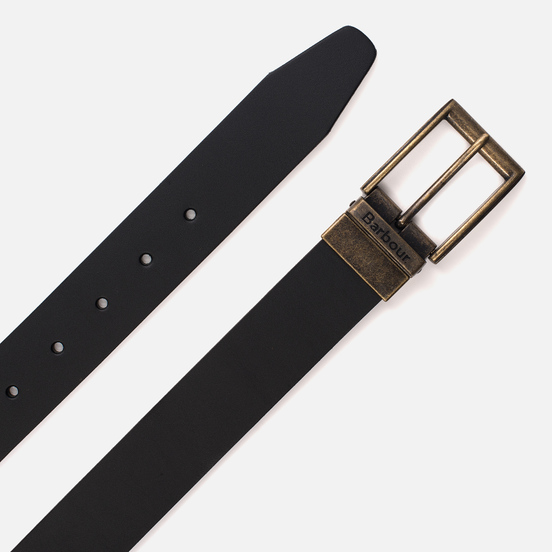 Ремень Barbour Reversible Leather Gift Box Black