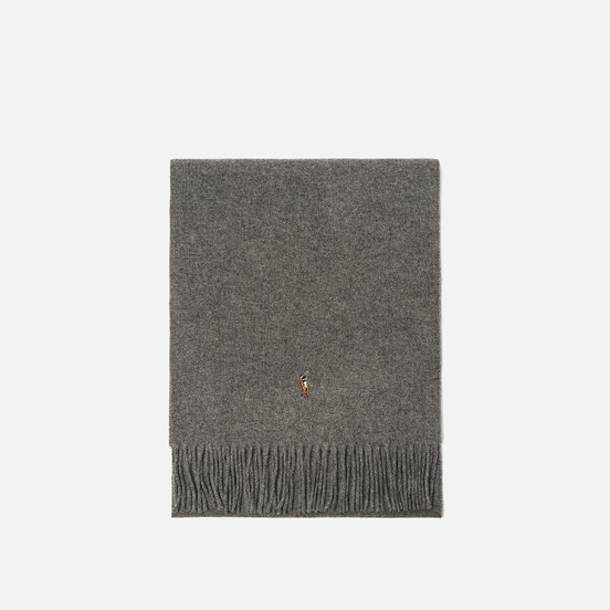 Шарф Polo Ralph Lauren Oblong Sigh It Wool Fawn Grey Heather