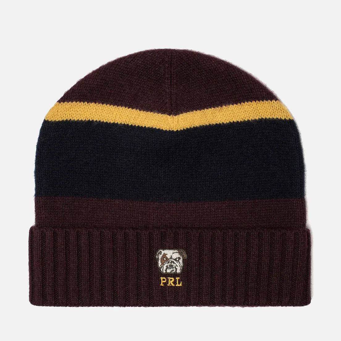 Polo Ralph Lauren Шапка Wool Stripe Oblong Classic Wine