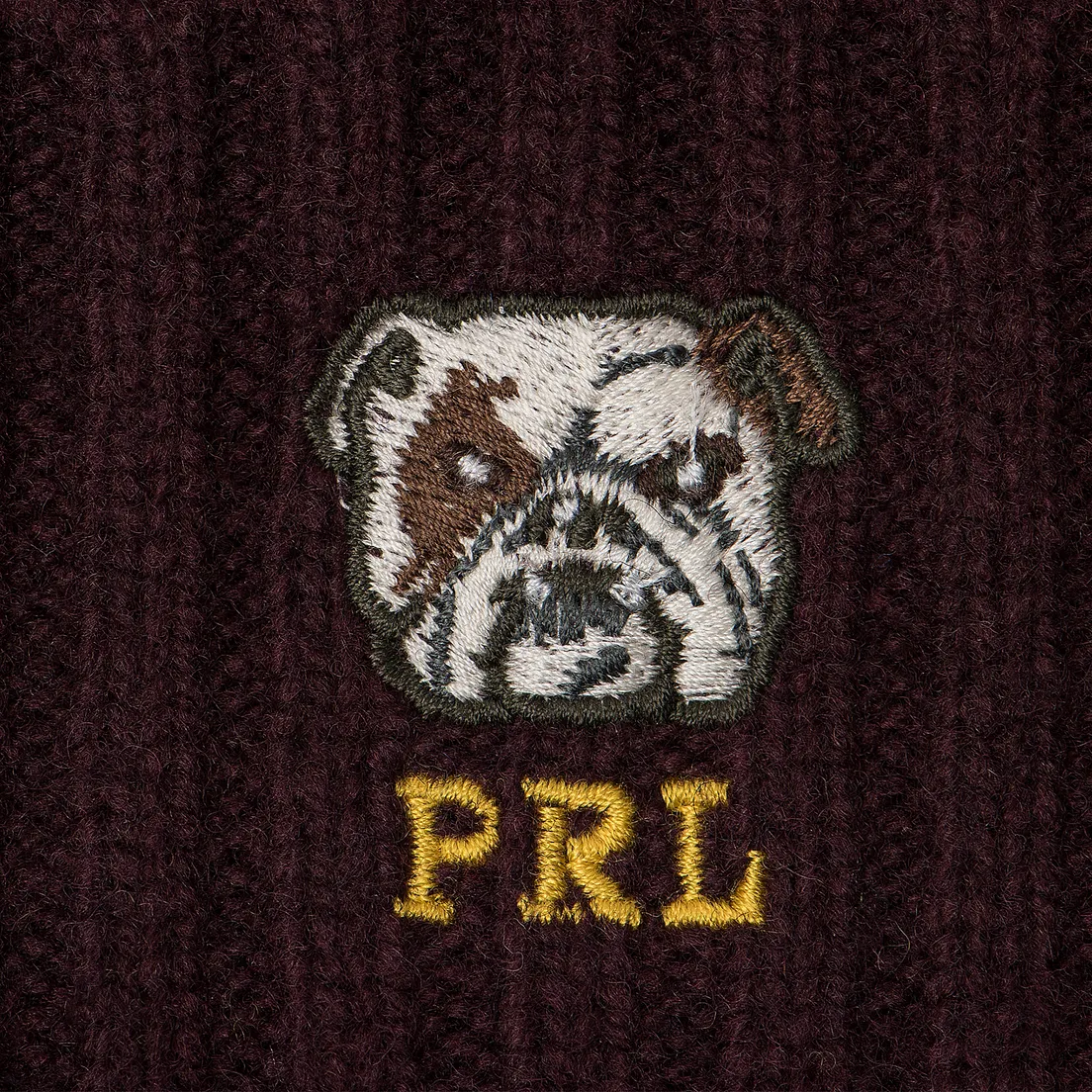 Polo Ralph Lauren Шапка Wool Stripe Oblong Classic Wine