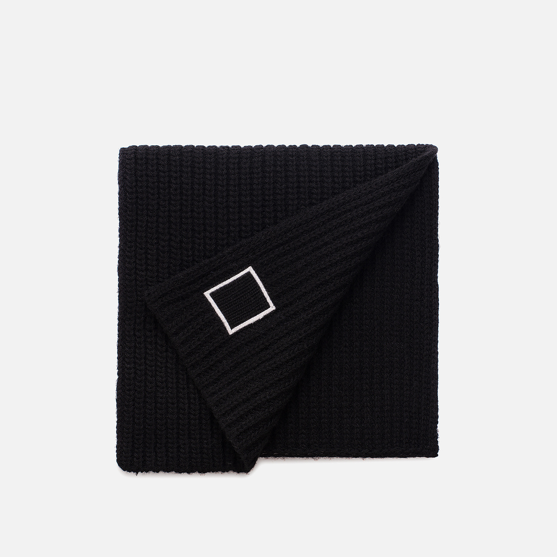 Stone Island Шарф Lambswool Compass Patch Logo