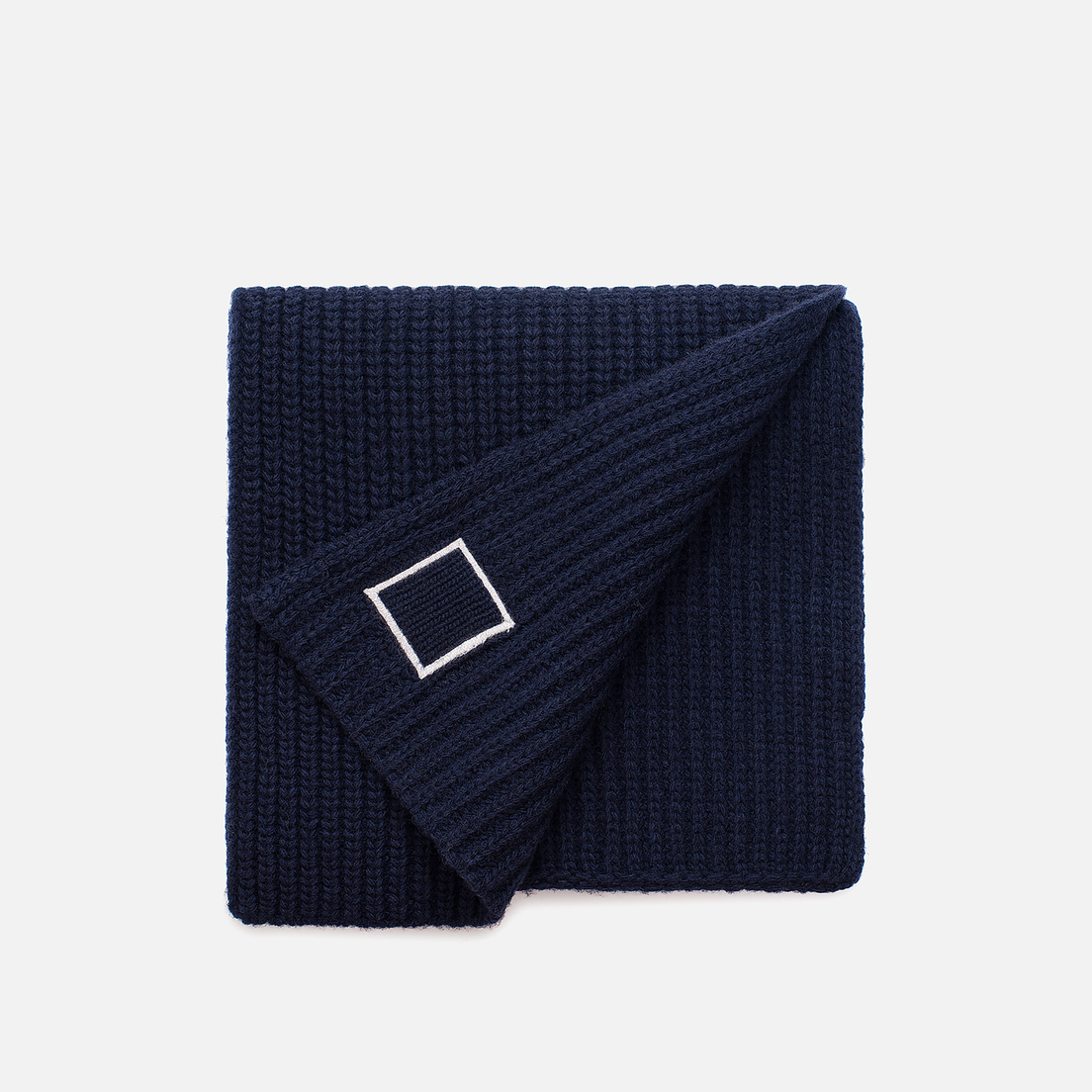 Stone Island Шарф Lambswool Compass Patch Logo
