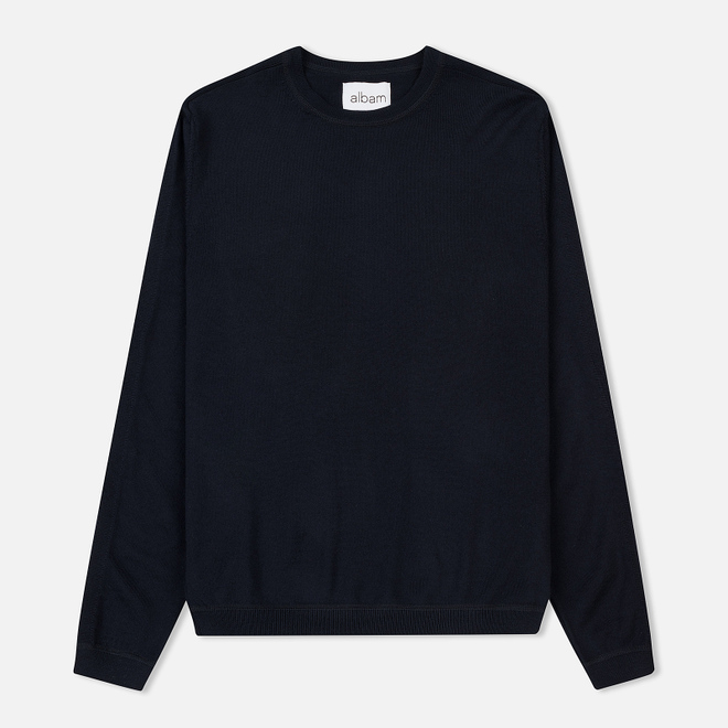 Мужской свитер Albam Merino Sports Knit Dark Navy