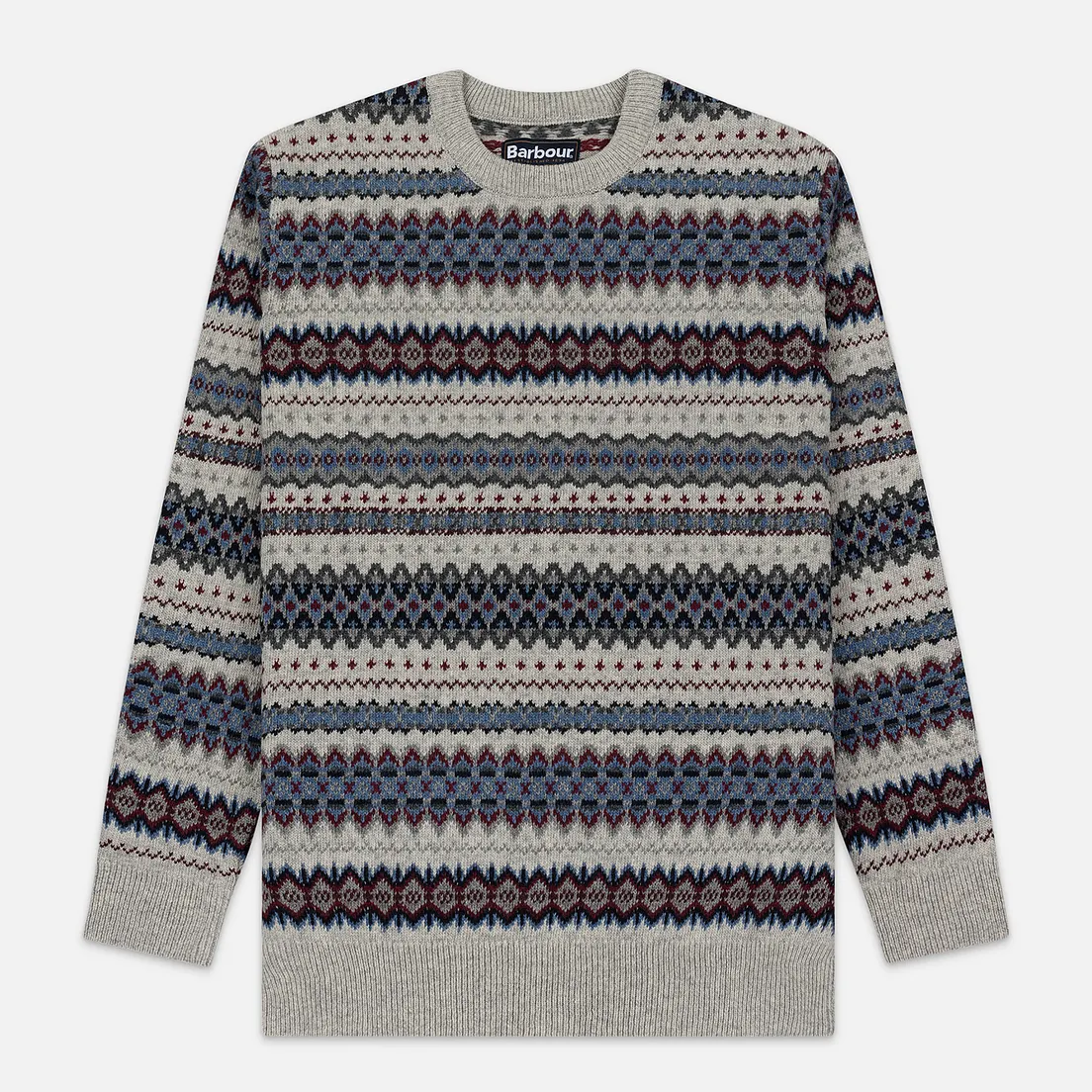 Barbour Мужской свитер Case Fairisle Crew