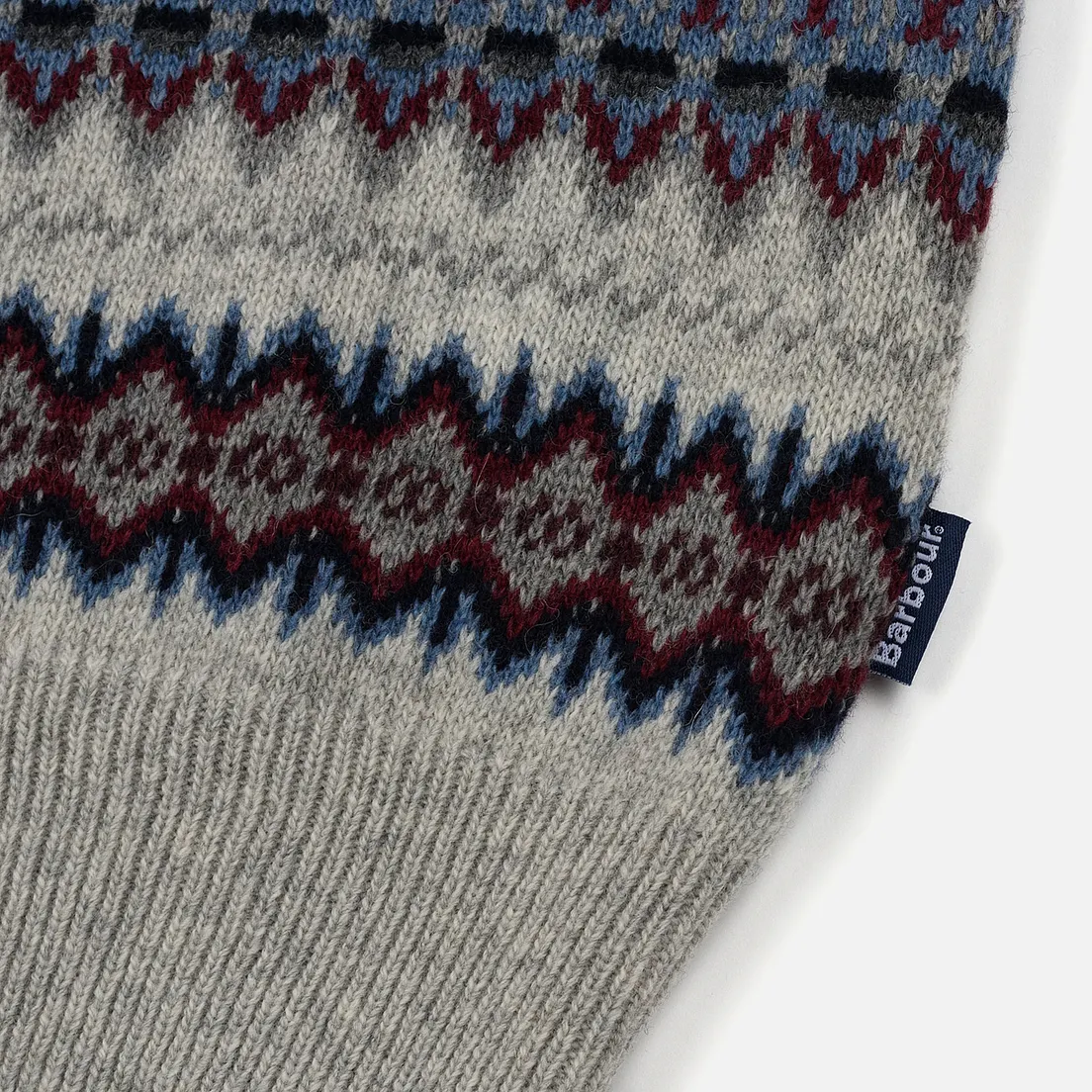 Barbour Мужской свитер Case Fairisle Crew