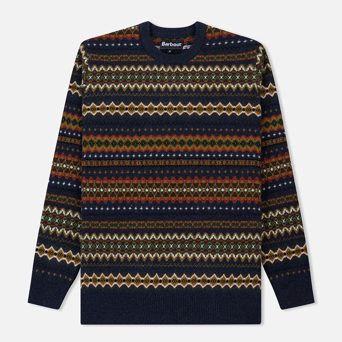 Barbour Мужской свитер Case Fairisle Crew