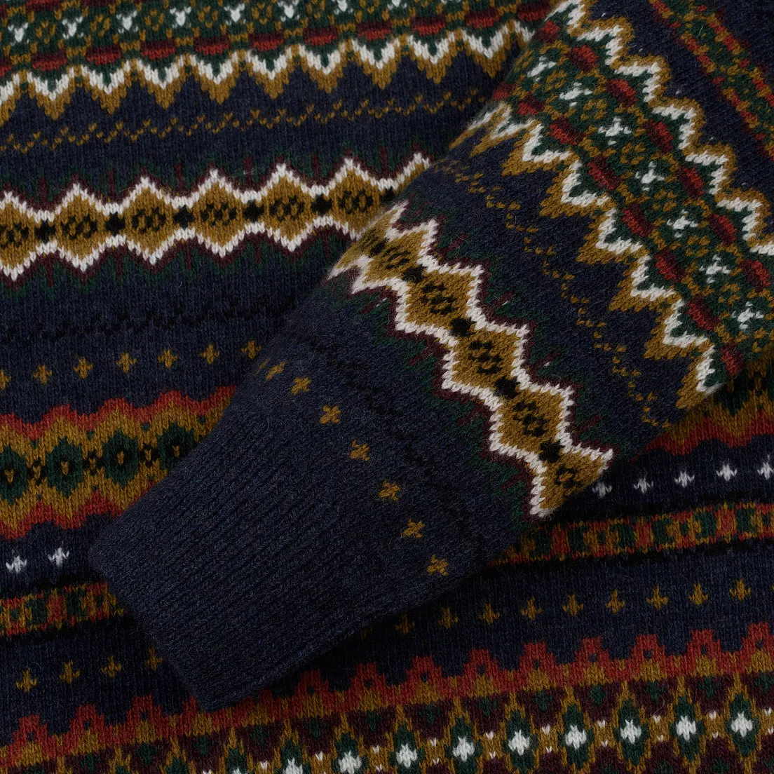 Barbour Мужской свитер Case Fairisle Crew