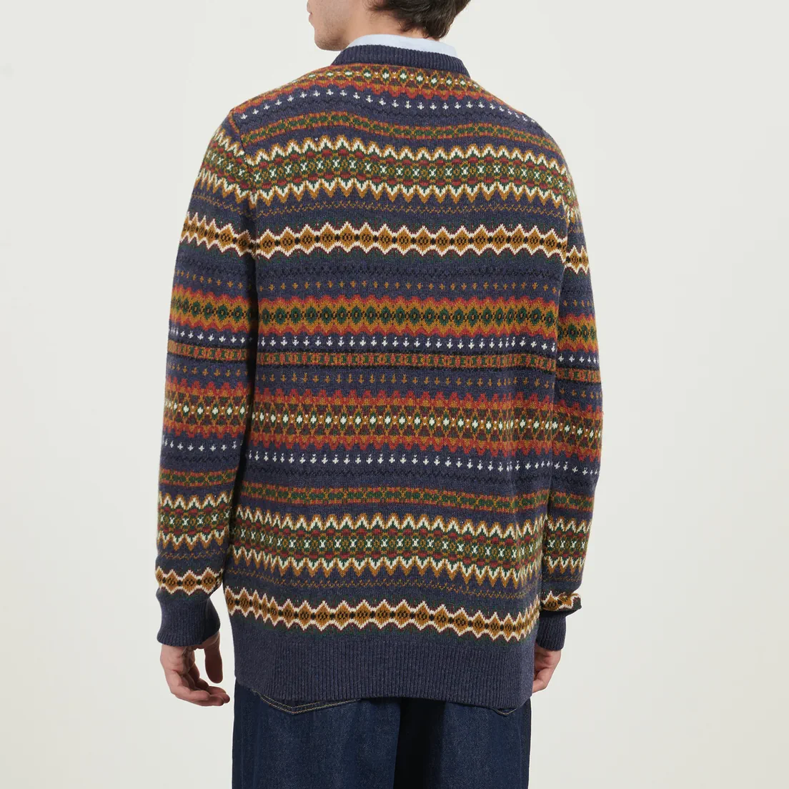 Barbour Мужской свитер Case Fairisle Crew