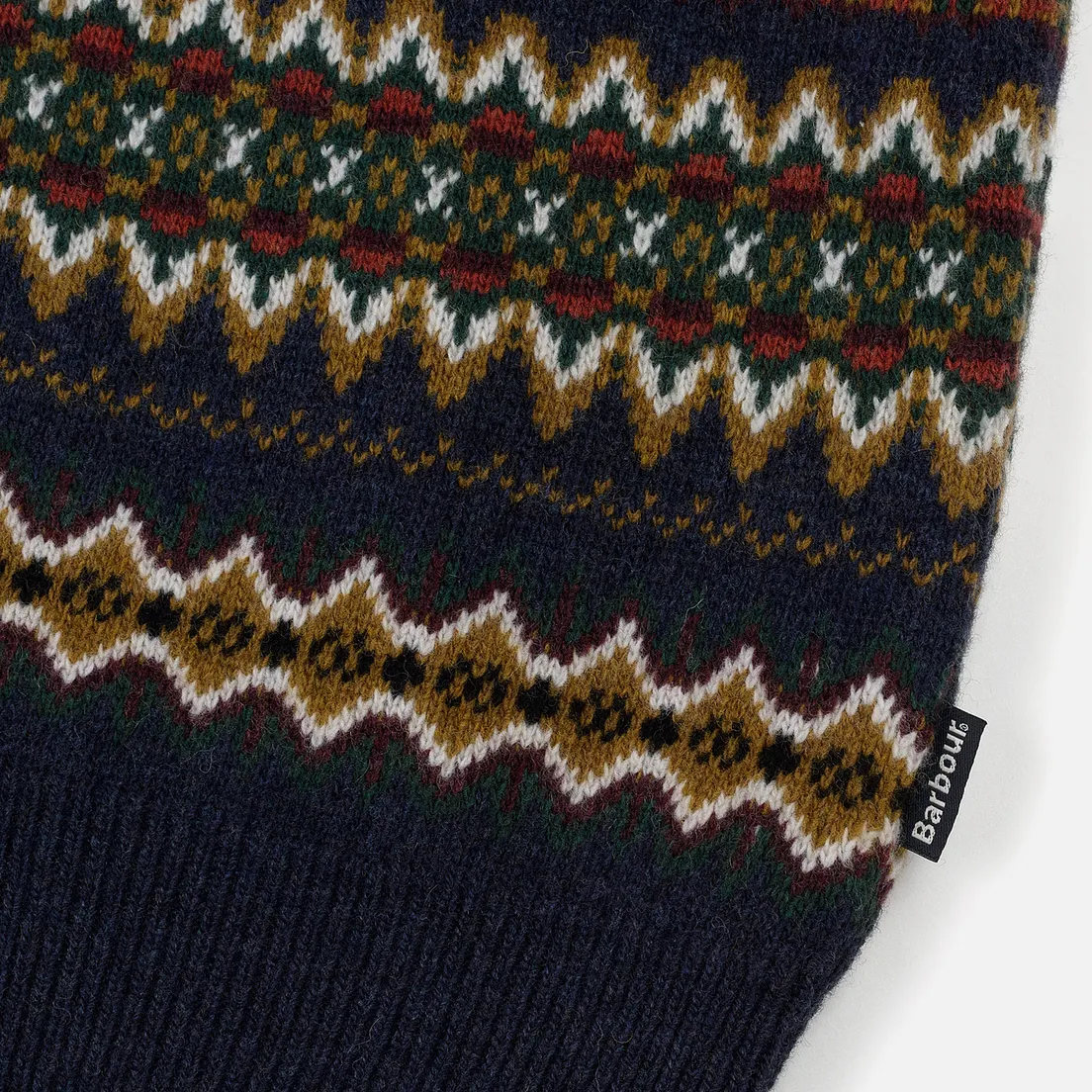 Barbour Мужской свитер Case Fairisle Crew