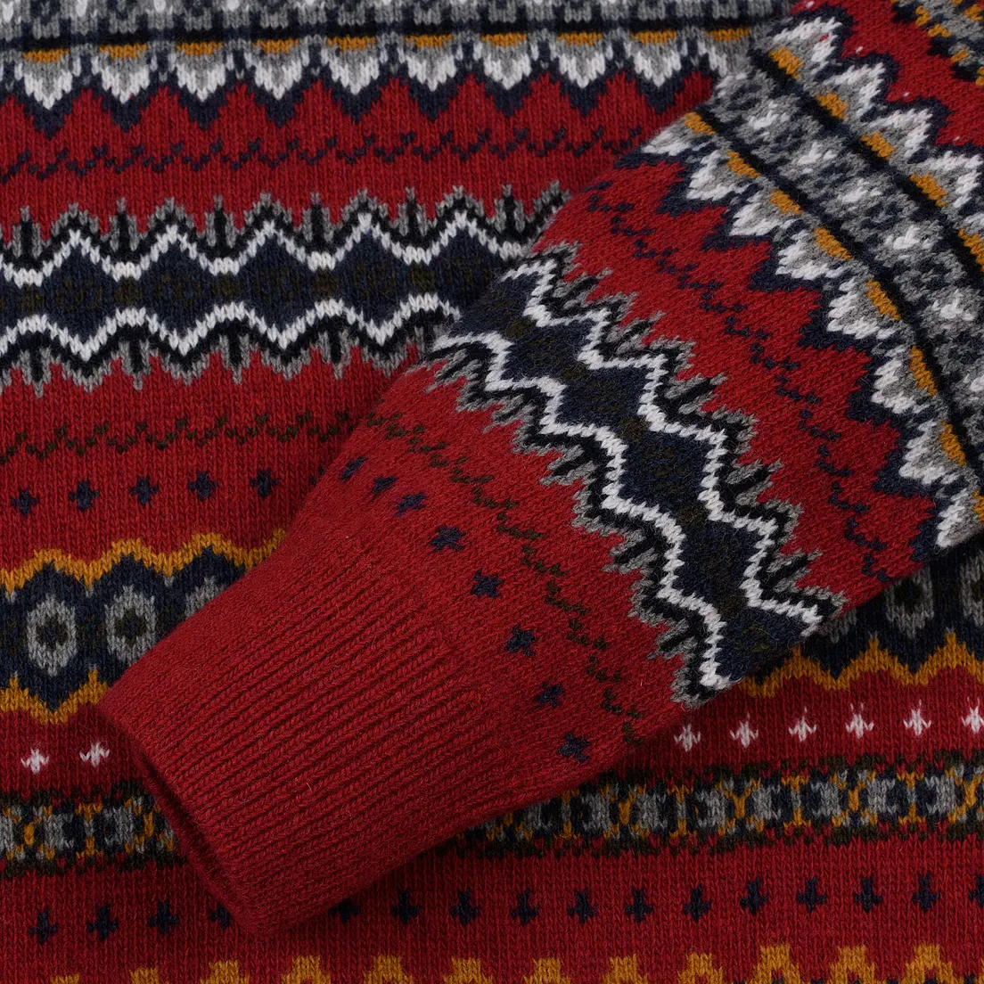 Barbour Мужской свитер Case Fairisle Crew