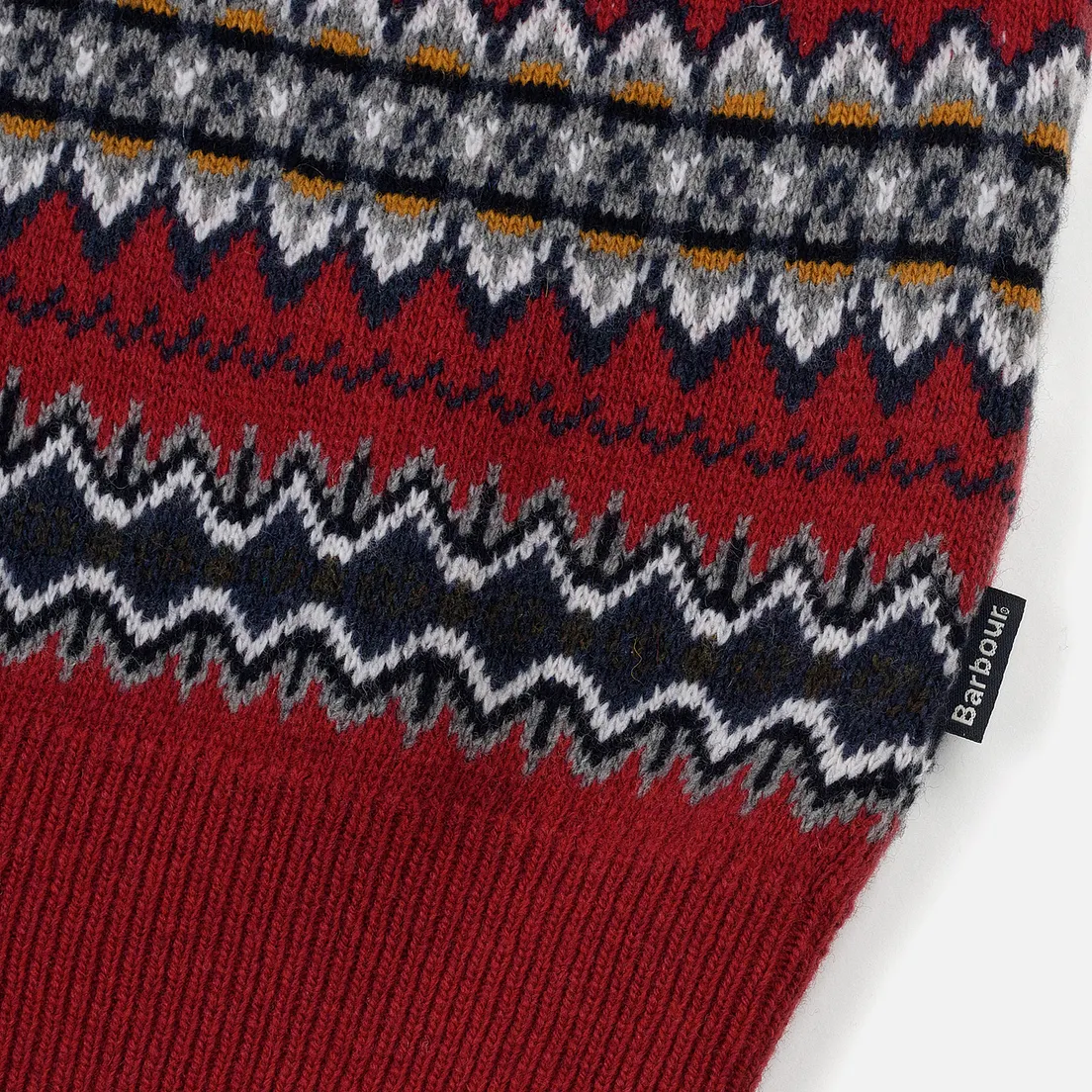 Barbour Мужской свитер Case Fairisle Crew