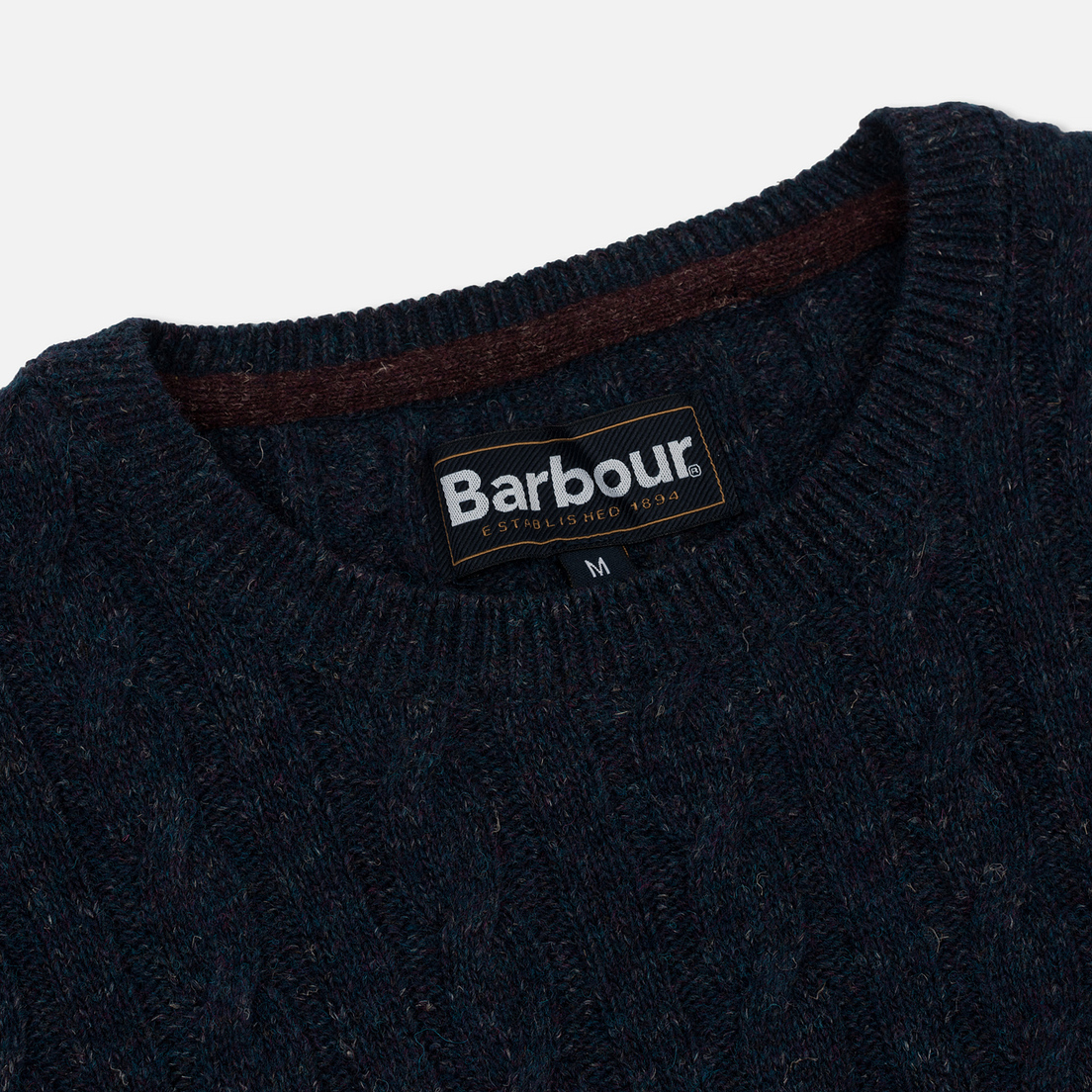 Barbour Мужской свитер Essential Cable Crew