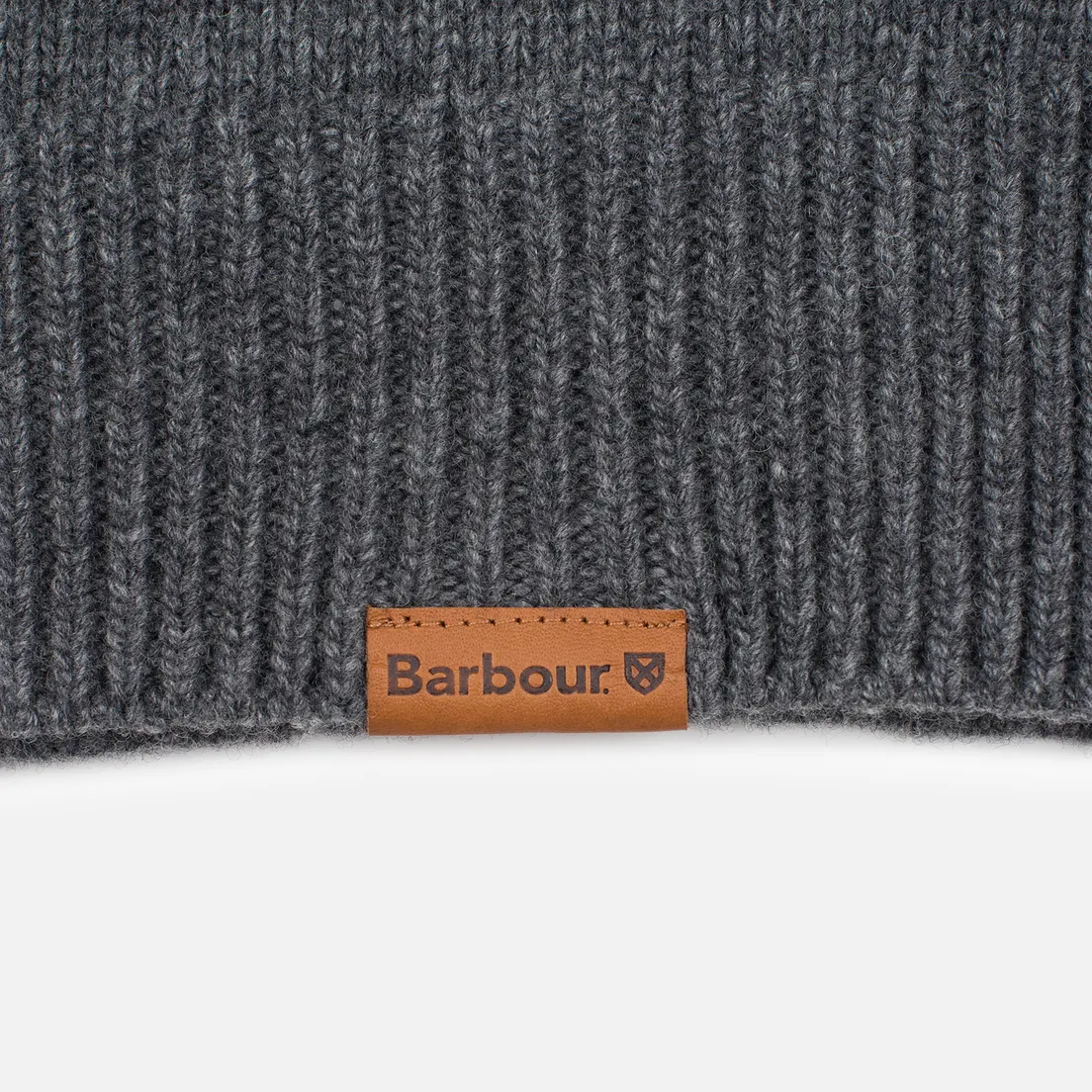 Barbour Мужской свитер Essential Chunky Half Button