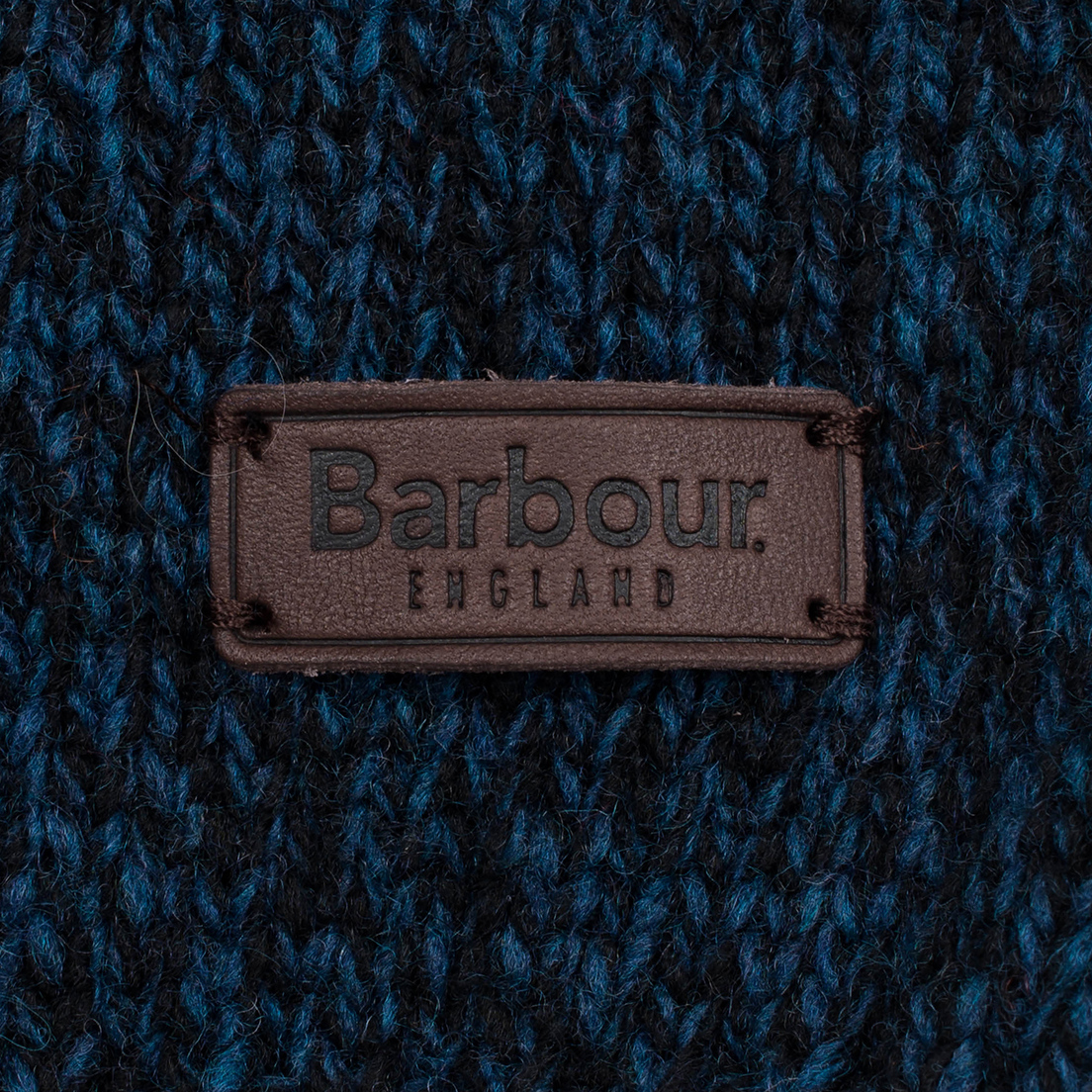 Barbour Мужской свитер Essential Chunky Half Button