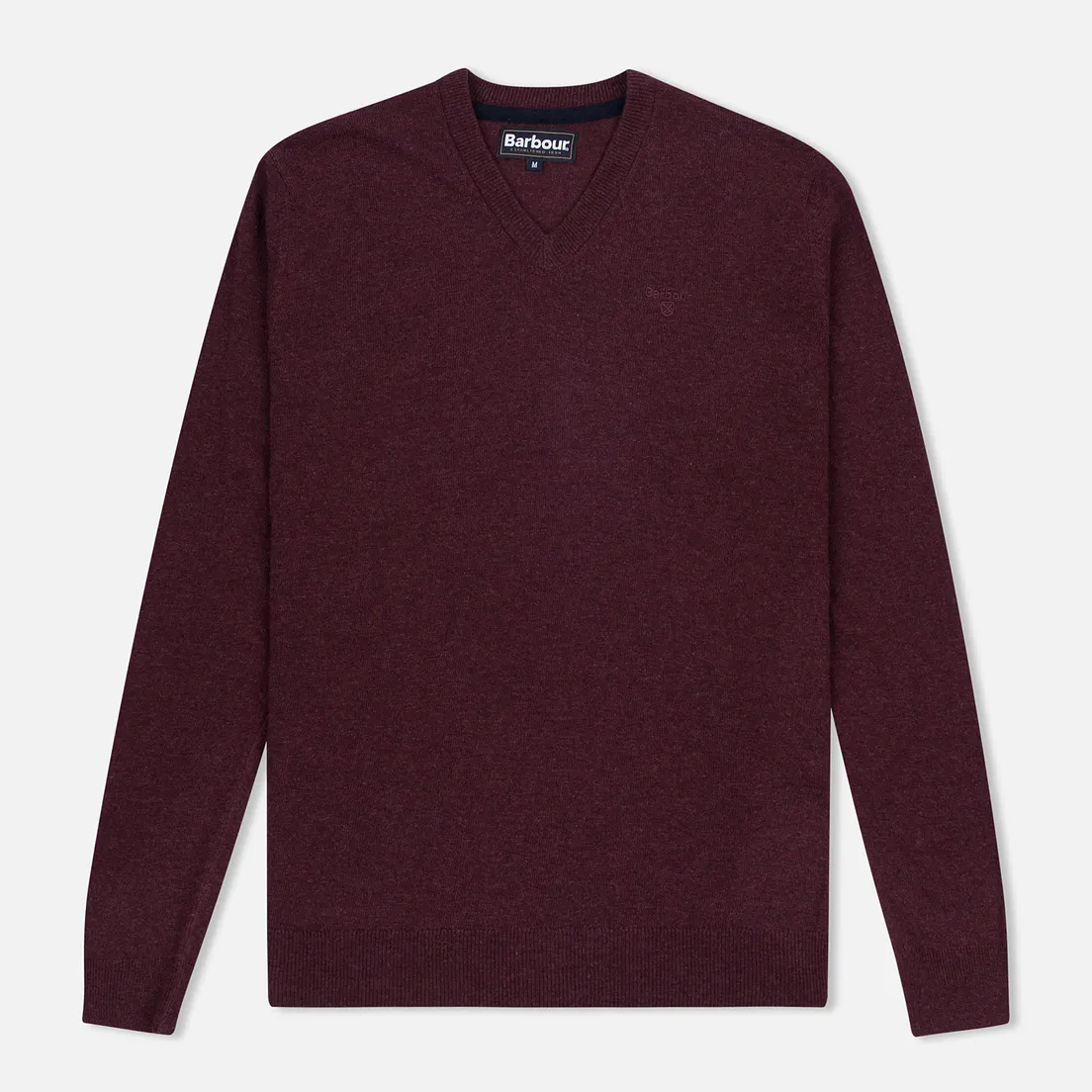 Barbour Мужской свитер Essential Lambswool V-Neck