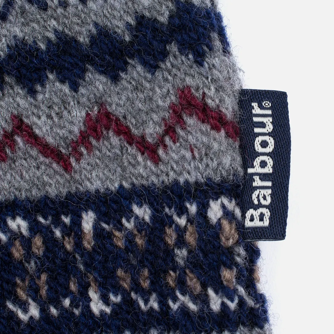 Barbour Мужской свитер Harvard Fairisle Crew Neck