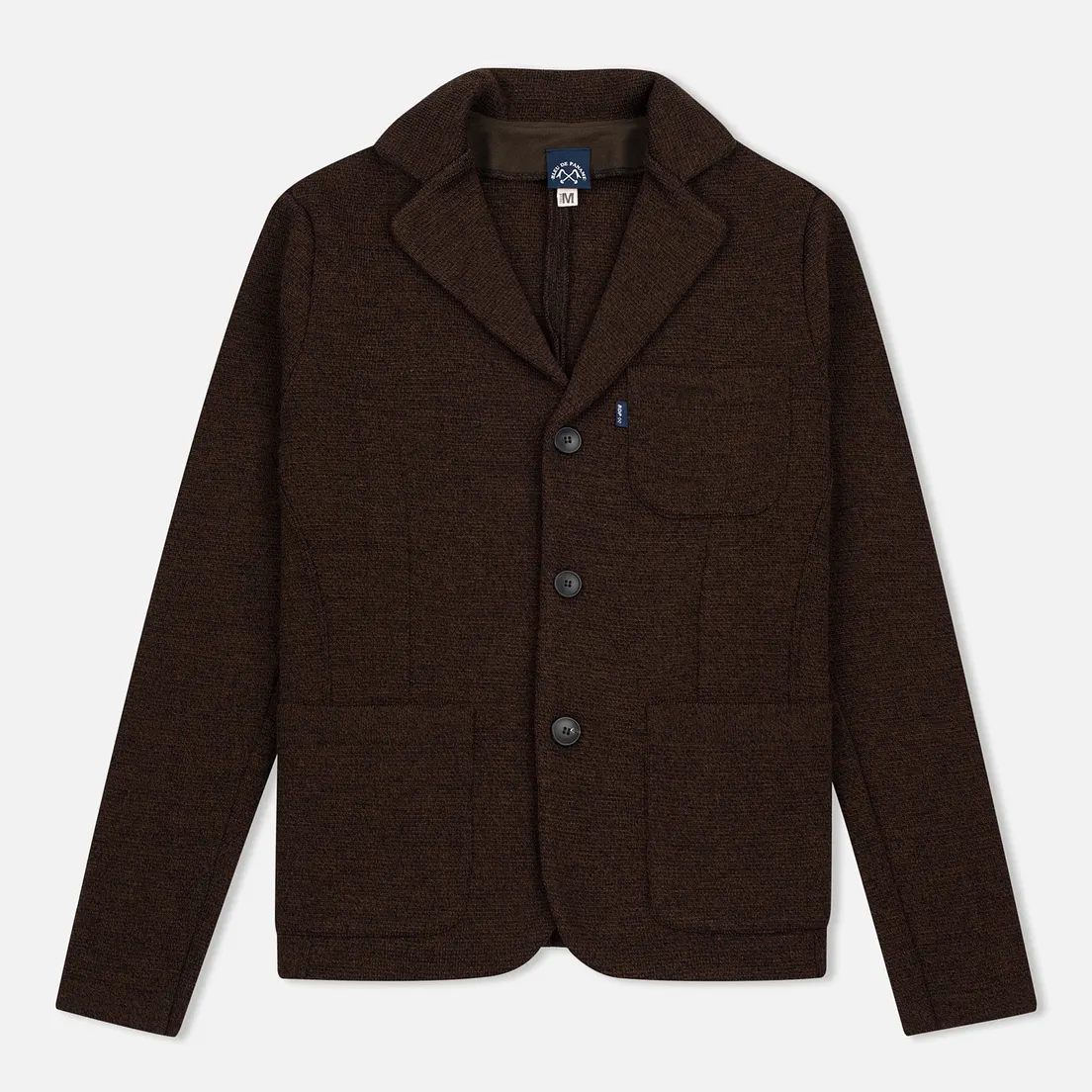 Bleu De Paname Мужской кардиган Veste Knit Nid