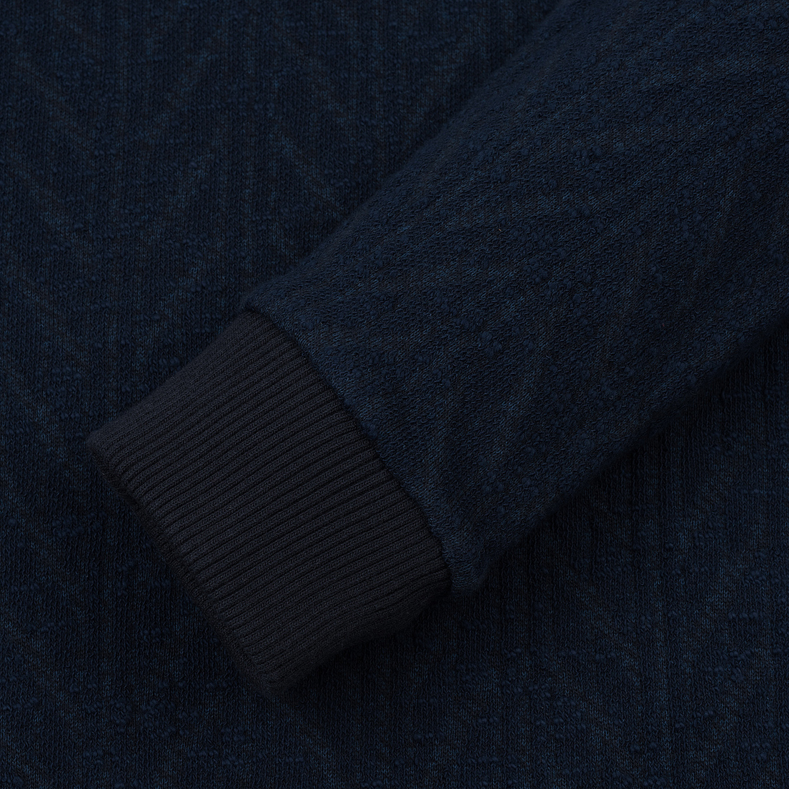 Blue Blue Japan Мужской свитер J5683 Rope Pattern Jacquard Shawl Collar