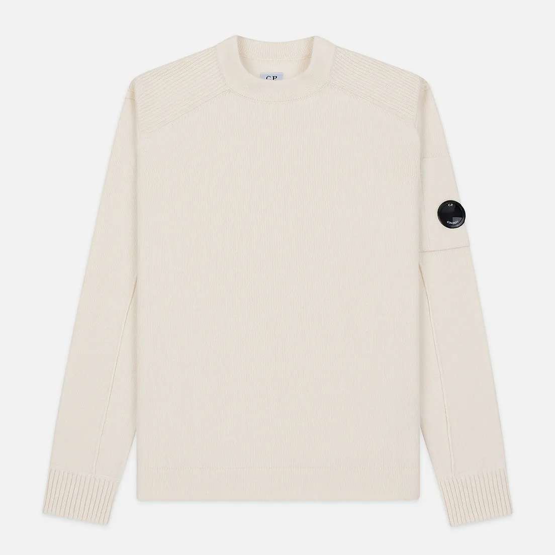 C.P. Company Мужской свитер Crew Neck Lens Pocket