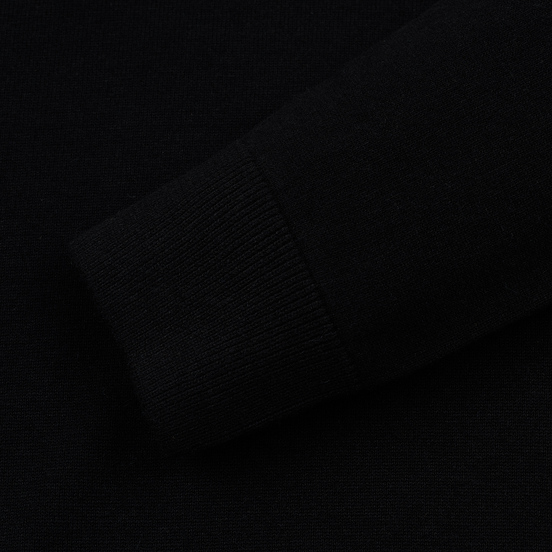 Мужской свитер Fred Perry Tipped Sleeve Crew Neck Black